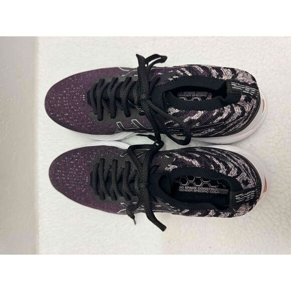 ASICS Gel Kayano 28 Purple Black‎ White Mesh Knit Womens Running Shoes US 9 - Picture 3 of 5